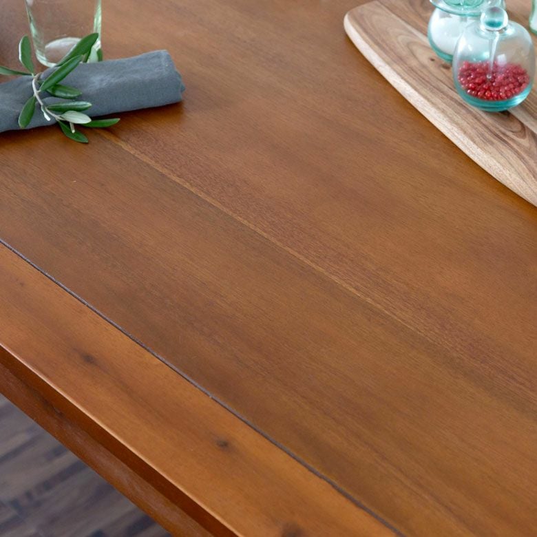 ダイニングテーブル木製長方形150×80cm４人掛け[91443]【テーブル天然木ナチュラルアカシアウッドシンプル】