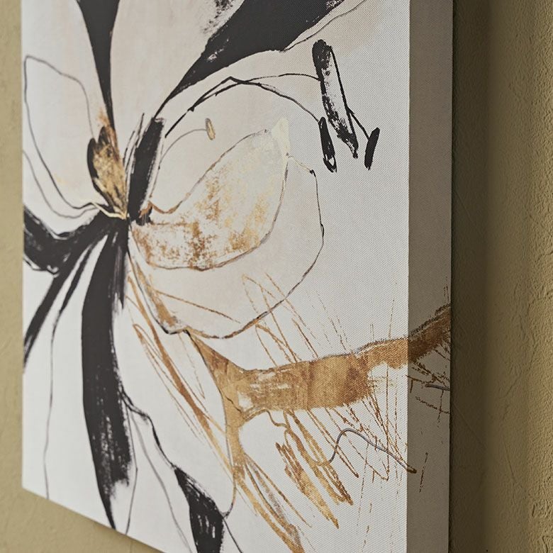 アートパネル フラワー 花 キャンパス パネル 約 W 40cm D 40cm H 2.7