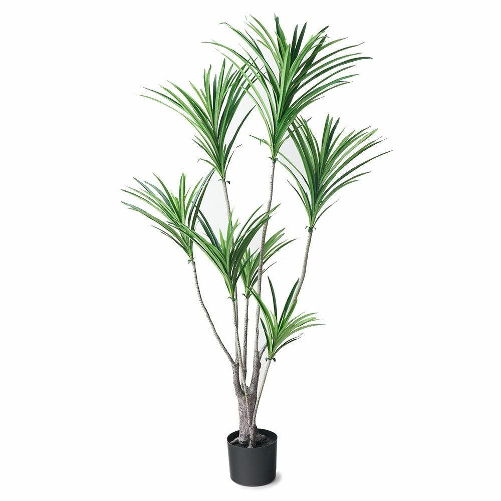ゆか植物 東京堂 お手入れ不要なユッカのフェイクグリーン 高さ約130cm 5号鉢