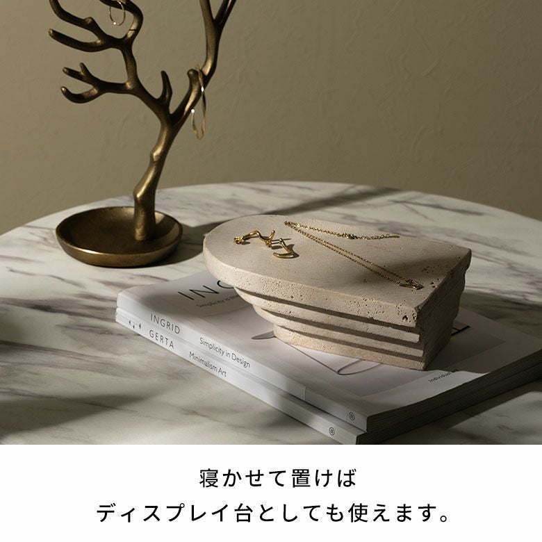 大理石 ブックエンド ストーン 天然石 本立て ブックスタンド 約 W