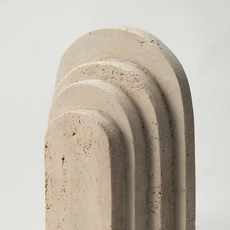 大理石 ブックエンド ストーン 天然石 本立て ブックスタンド 約 W