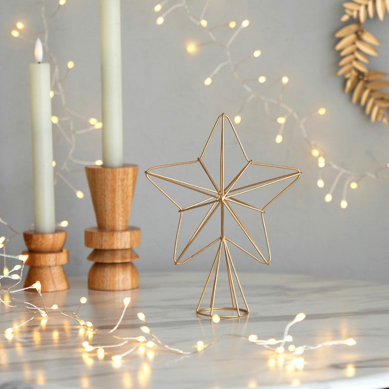 ツリートッパー クリスマス ツリートップ 星 スター オブジェ