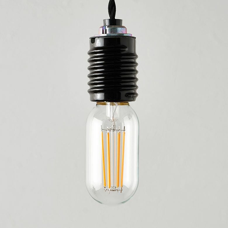 LED電球電球LEDE2660W相当600ルーメン600lm約W4.4cmD4.4cmH10.7cmクリア電球色コクーン型屋内室内省エネ節電長寿命エコ照明ライト照明器具インテリアライトLEDライト天井照明おしゃれ北欧リゾート雑貨インテリアアジアン[94774]