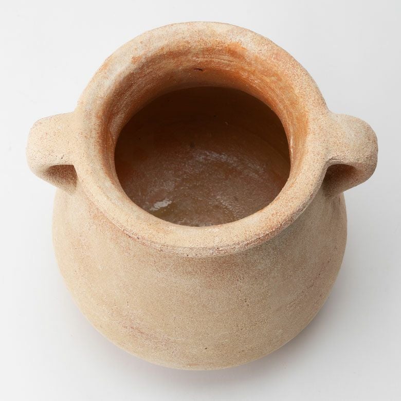 プランターカバー 鉢カバー テラコッタ 素焼き 陶器 約 W 23cm D 23cm
