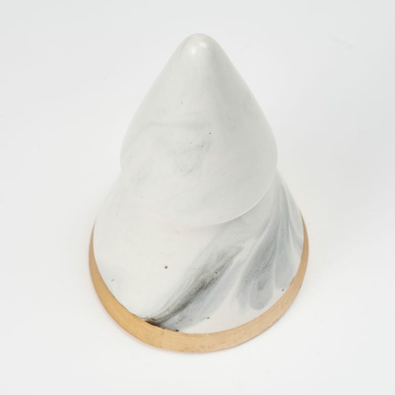 ツリー オブジェ セラミック Sサイズ 約 W 8cm D 8cm H 14cm