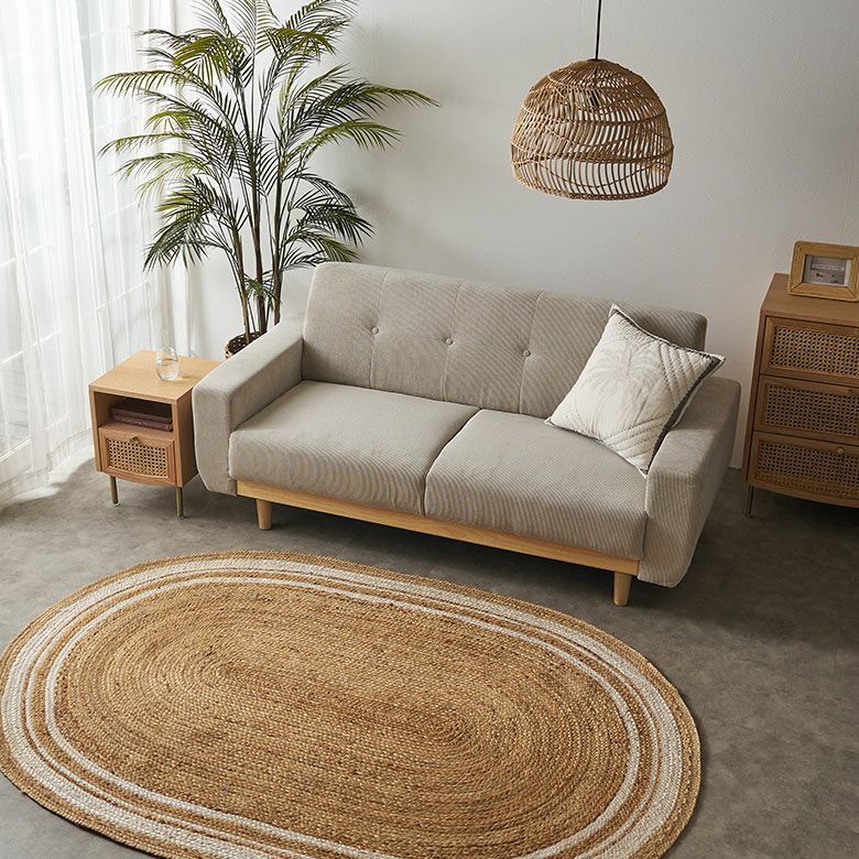 ソファ 2人掛け 二人掛け 2P 天然木 ウッド 木製 約 W160cm D77cm