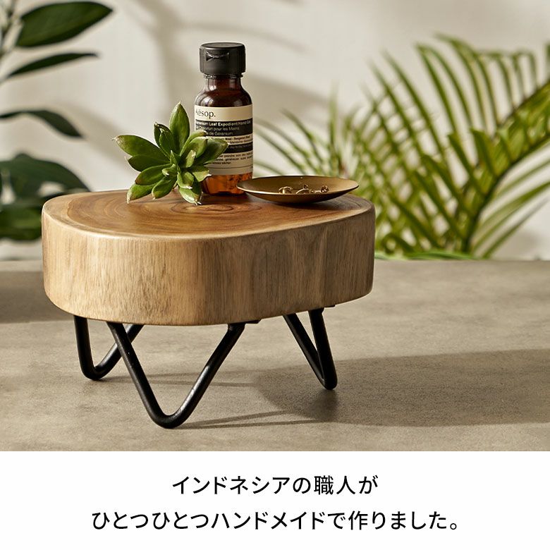 フラワースタンド　ハンドメイド　天然木　米松　柾目　オブジェ　インテリア　装飾 フラワースタンド ハンドメイド 天然木 米松 柾目 オブジェ インテリア