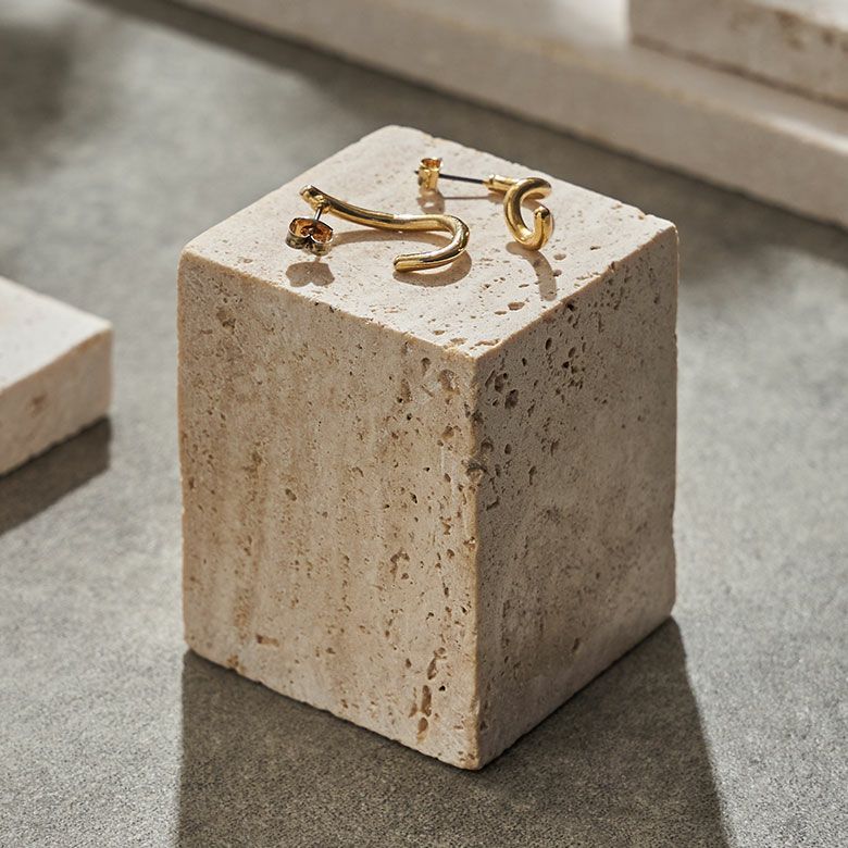 大理石 キューブ トレー ストーン 天然石 ブロック 立方体 トレイ 約 W