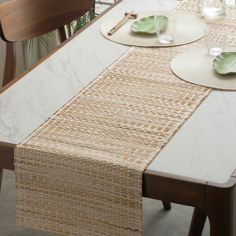テーブルランナー シーグラス テーブルライナー 約 W 180cm D 35cm H