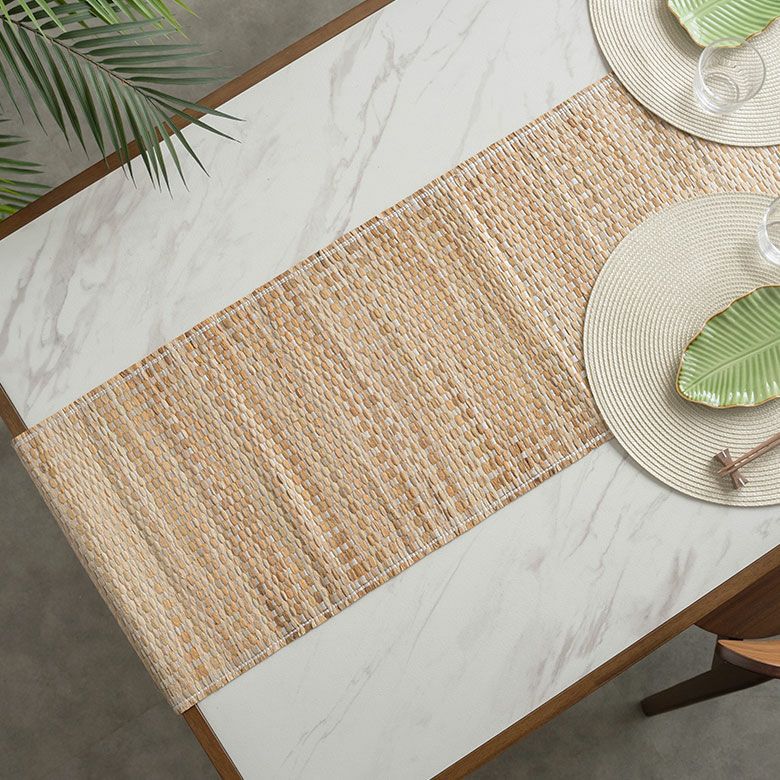 テーブルランナー シーグラス テーブルライナー 約 W 180cm D 35cm H