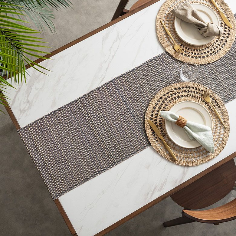 テーブルランナー シーグラス テーブルライナー 約 W 180cm D 35cm H
