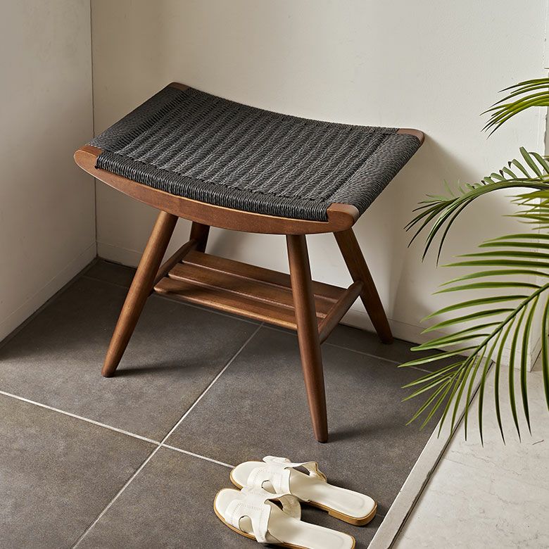 スツール 椅子 イス いす チェア ベンチ ペーパーコード 木 木製