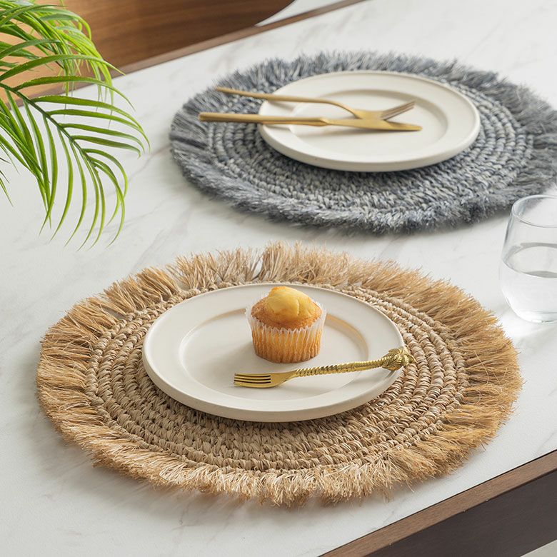 メール便対応】ランチョンマット バティック 布 さらさ 更紗