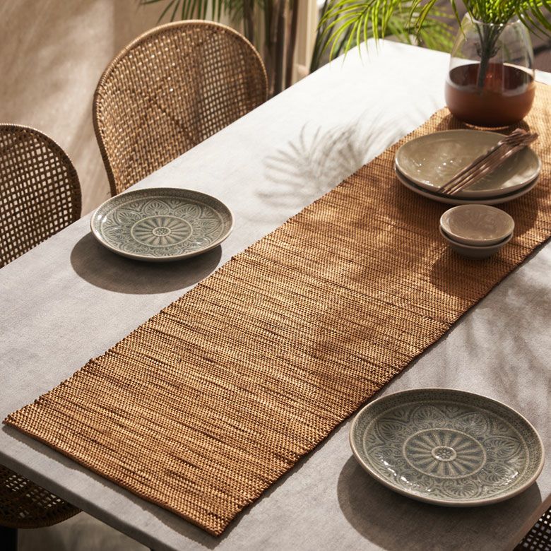 テーブルランナー アタ テーブルライナー 約 W 150cm D 31cm H 1cm