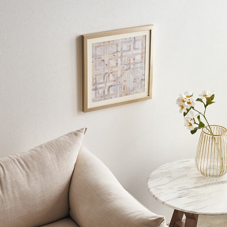 アートフレーム アートパネル 直線 水彩画 風 抽象的 キャンパス