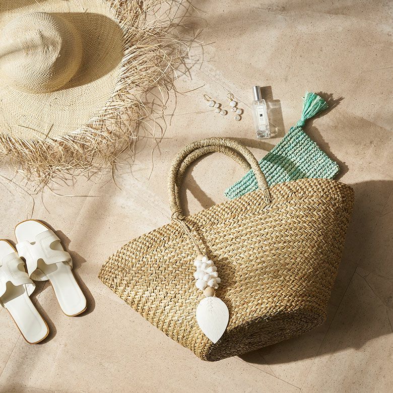 かごバッグ A4 トートバッグ レディース 通勤 軽い 巾着付き パーム