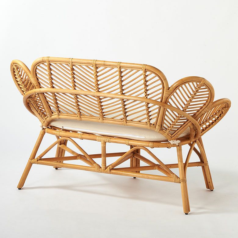 ラタン ソファ 2人掛け 二人掛けソファ 二人掛け ラタンチェア 籐椅子