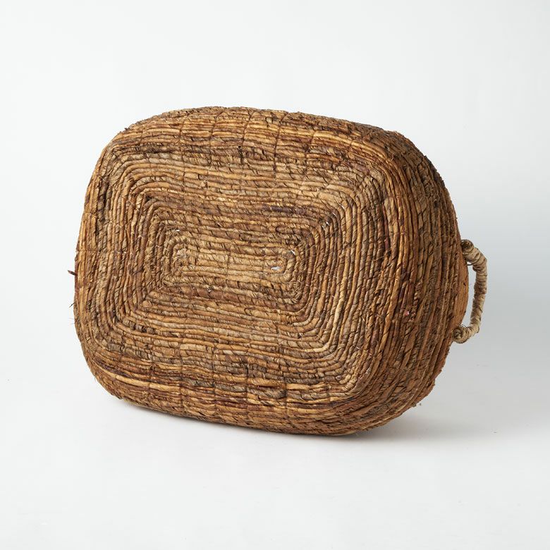 バスケット 収納 かご おしゃれ 小物入れ アジアン雑貨 バナナリーフ 3