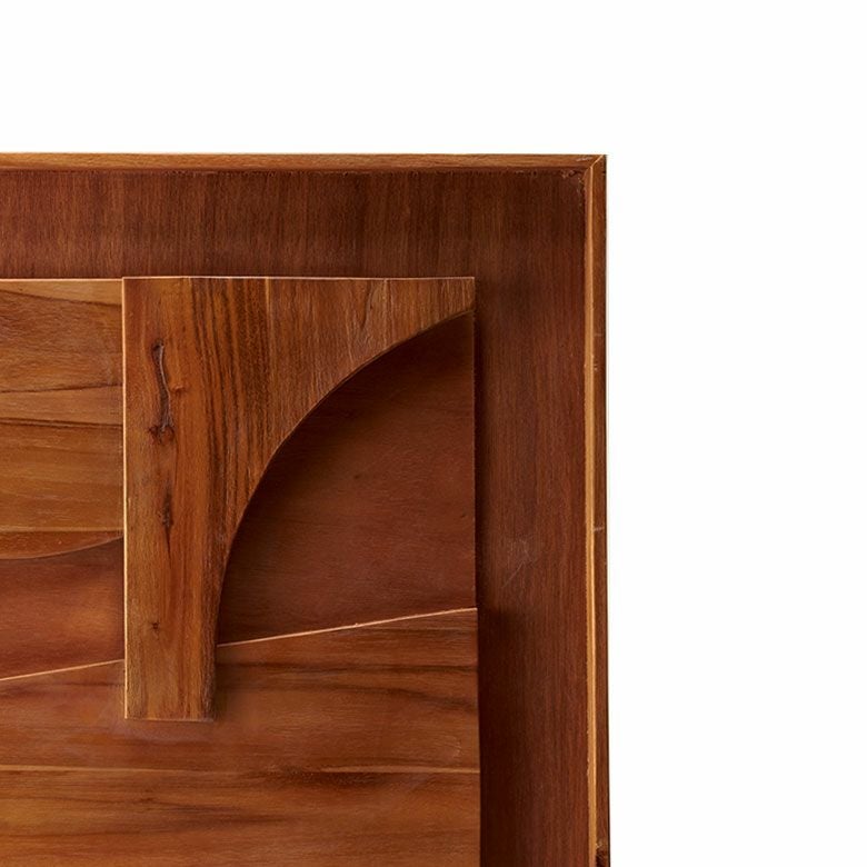 ウッドで作られた立体的なアート・木製ウォールデコレーション（3D