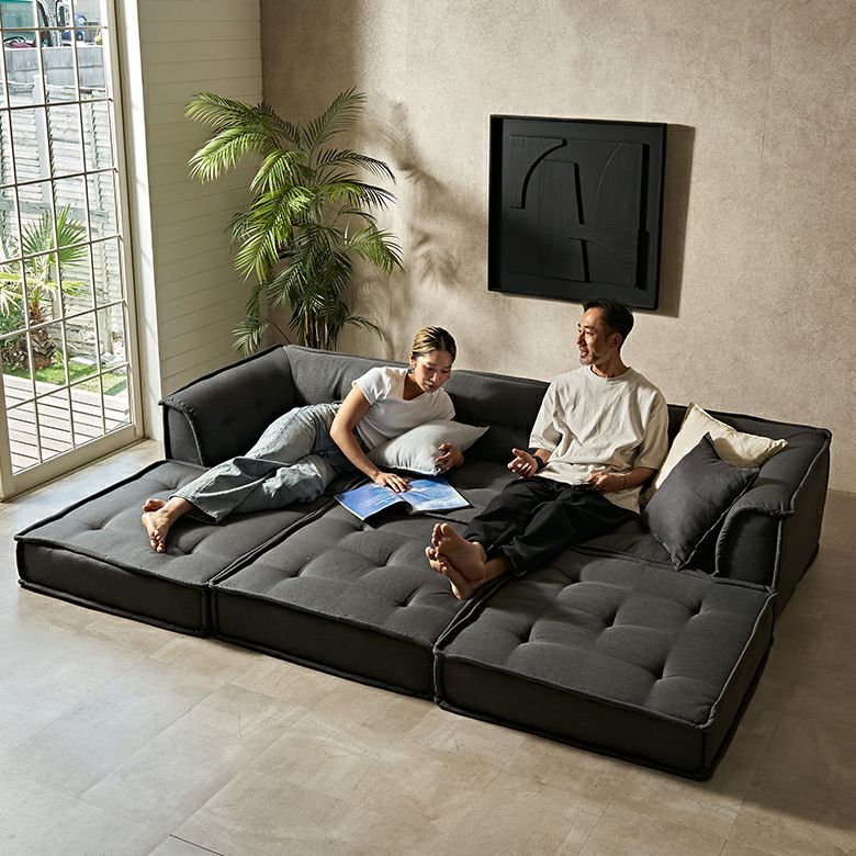 グランエット（Gran ette） フロアソファ 背もたれあり [67198] | バリ