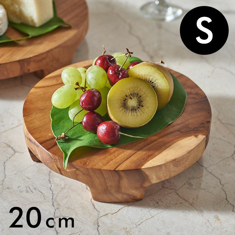 ミラー 壁掛け 木製 フレーム 木枠 正方形 チークウッド ナチュラル L