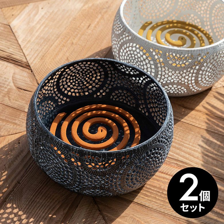 トレイ 蚊取り線香入れ キャンドルホルダー デコレーショントレイ