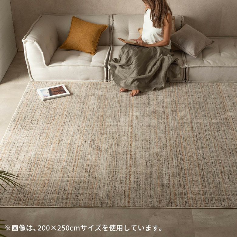 ヨーロッパの洗練された色彩とベルギー伝統の高密度ウィルトン織りが